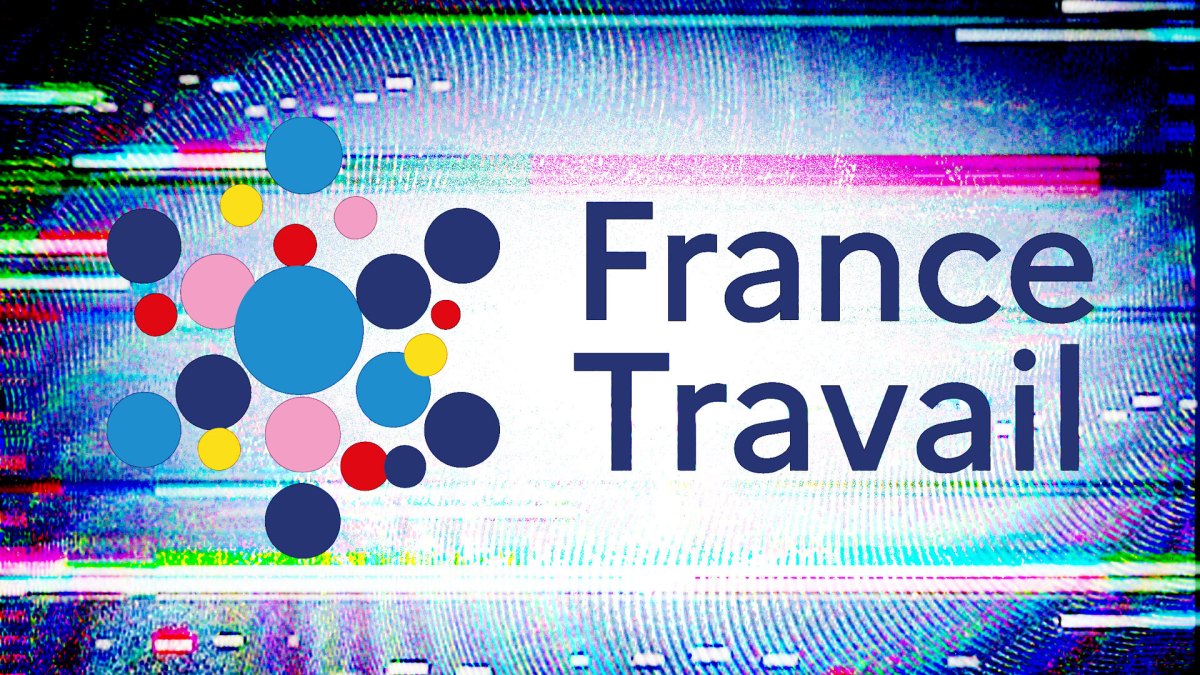 France Travail, ancien pôle emploi, encore touché par une cyberattaque. // Source : Numerama / Montage Nino Barbey