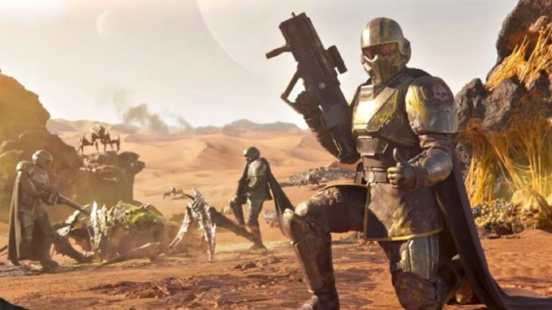 La guerre sur Helldivers 2 était déjà atroce, maintenant la météo est contre vous