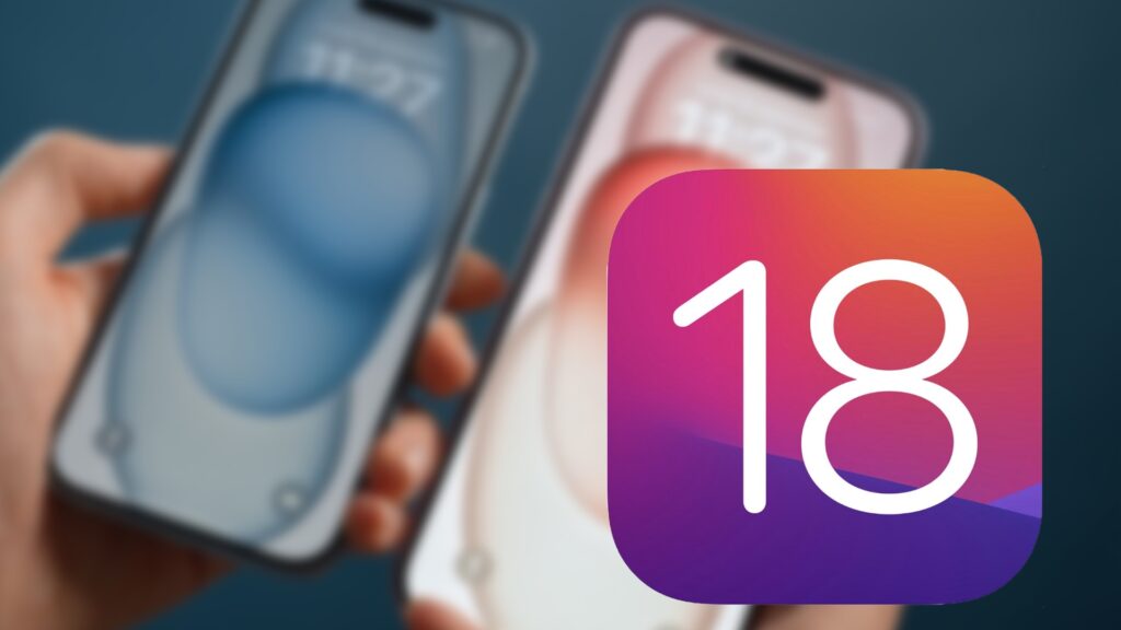 iOS 18 et les iPhone 15. // Source : Numerama