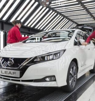 Nissan Leaf produite en Angleterre // Source : Nissan