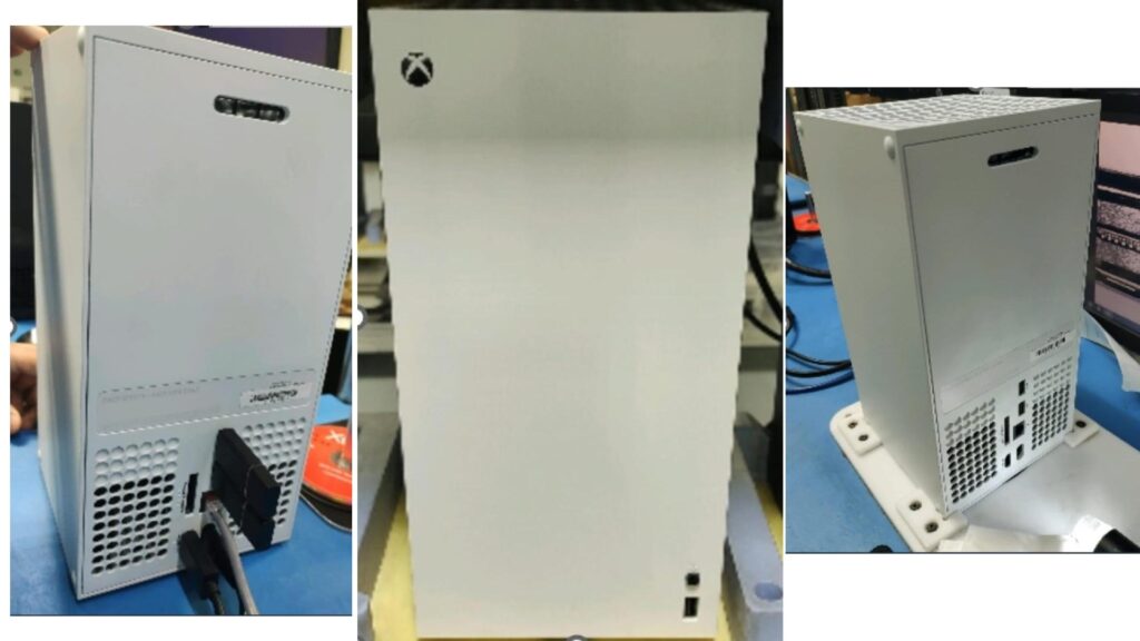 White Xbox Series X on the run // Source: eXputer