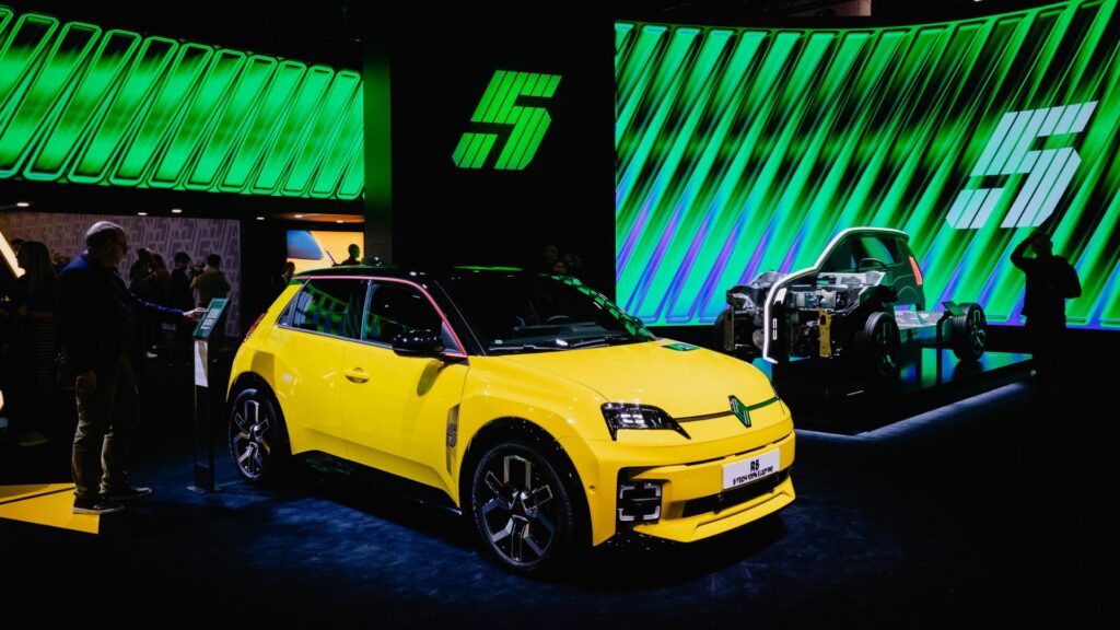 Renault 5 at the 2024 Geneva Motor Show // Source: Renault