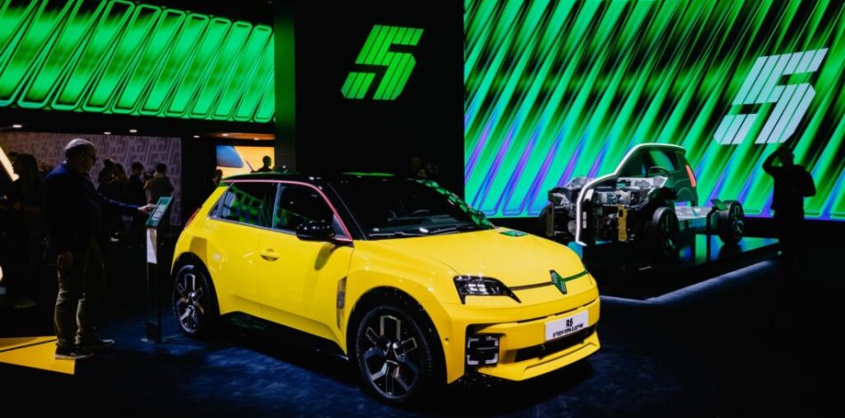 Renault 5 au salon de Genève 2024 // Source : Renault Renault 5 au salon de Genève 2024 // Source : Renault