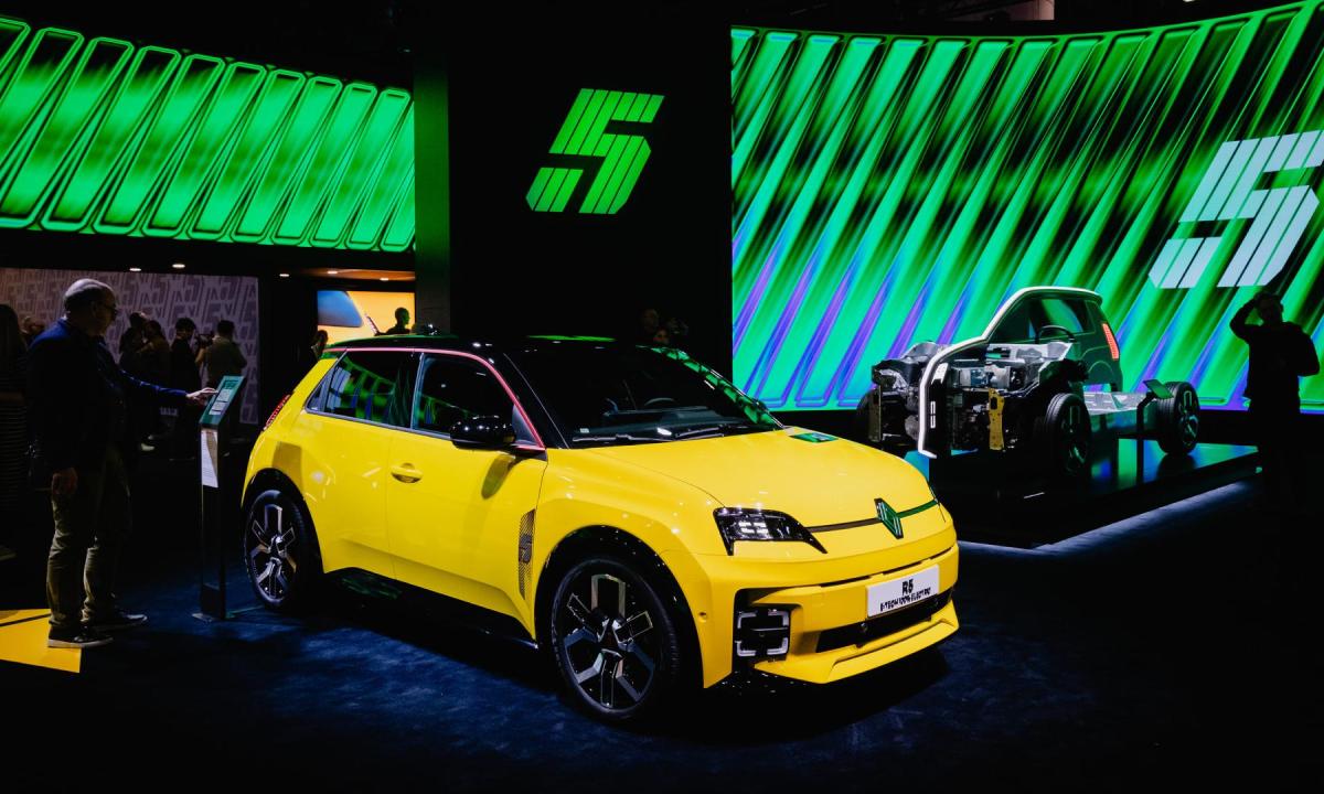 Renault 5 au salon de Genève 2024 // Source : Renault