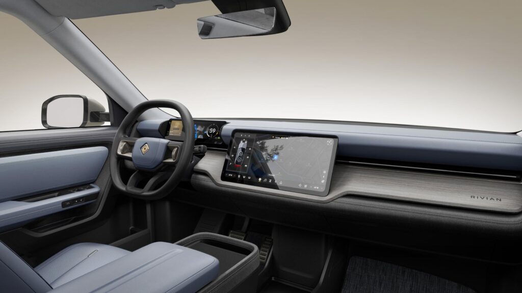 Intérieur du Rivian R2  // Source : Rivian