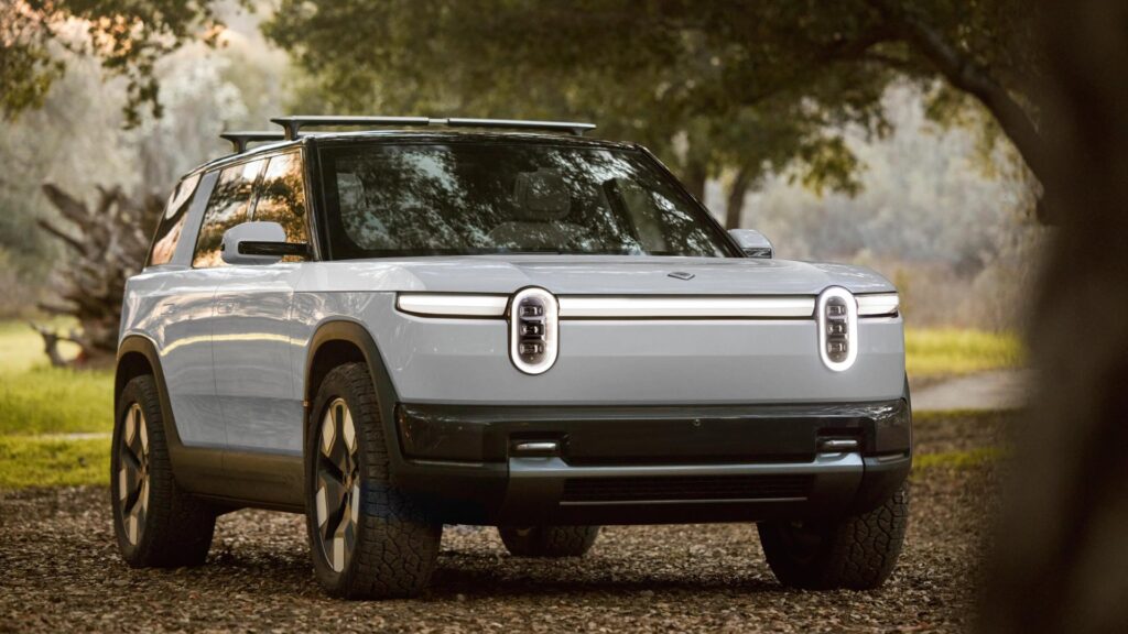 Rivian reprend le même design sur son R2 // Source : Rivian