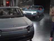 Invités surprise de la présentation Rivian : R3 et R3X // Source : Rivian Invités surprise de la présentation Rivian : R3 et R3X // Source : Rivian