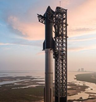 Le Starship. // Source : Flickr/CC/SpaceX (photo recadrée)