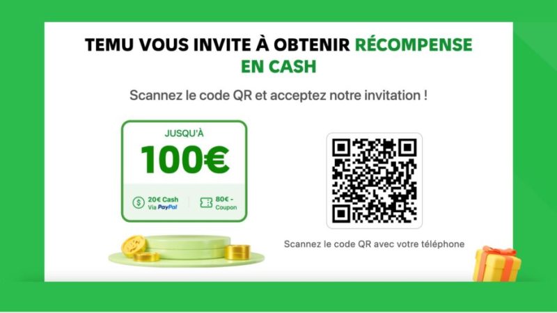 L’application Temu vous donne 100€ en échange de toute votre vie personnelle