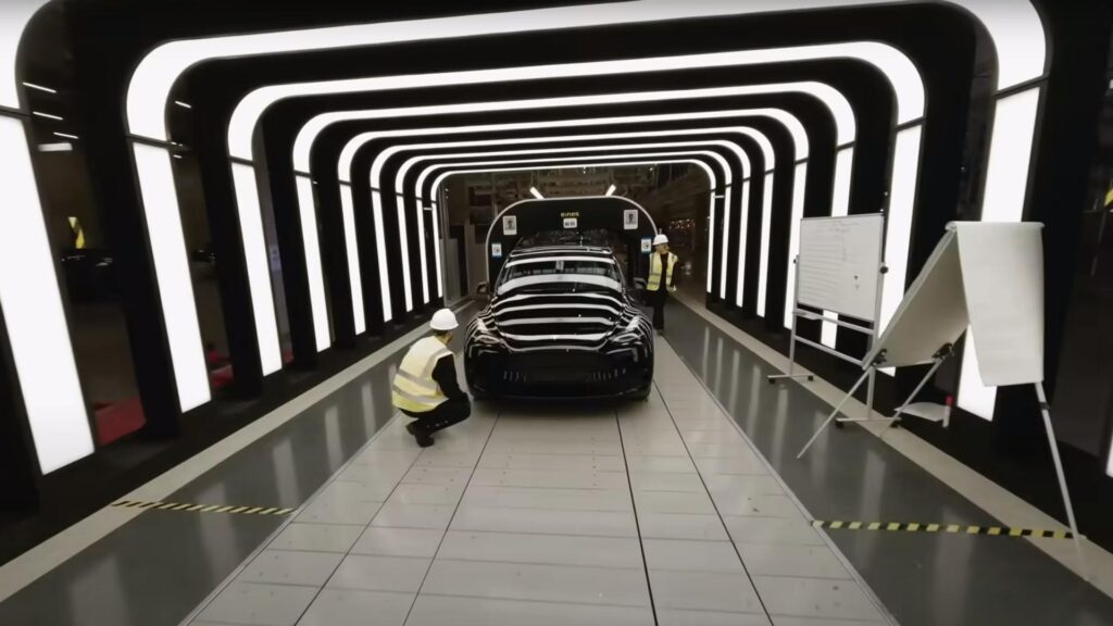 Gigafactory Berlin  // Source : Capture vidéo Tesla