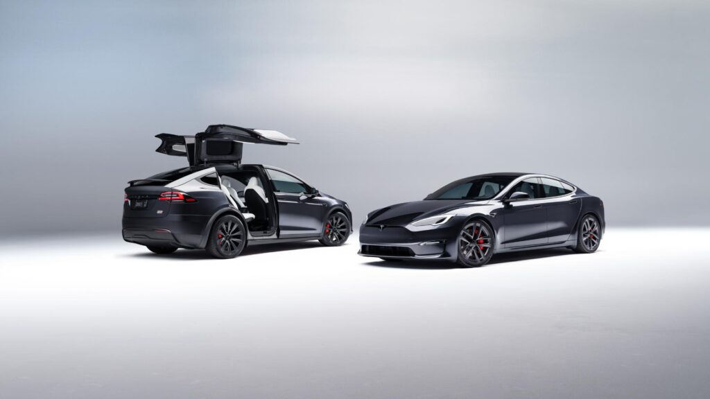 Tesla Model S et Tesla Model X // Source : Tesla