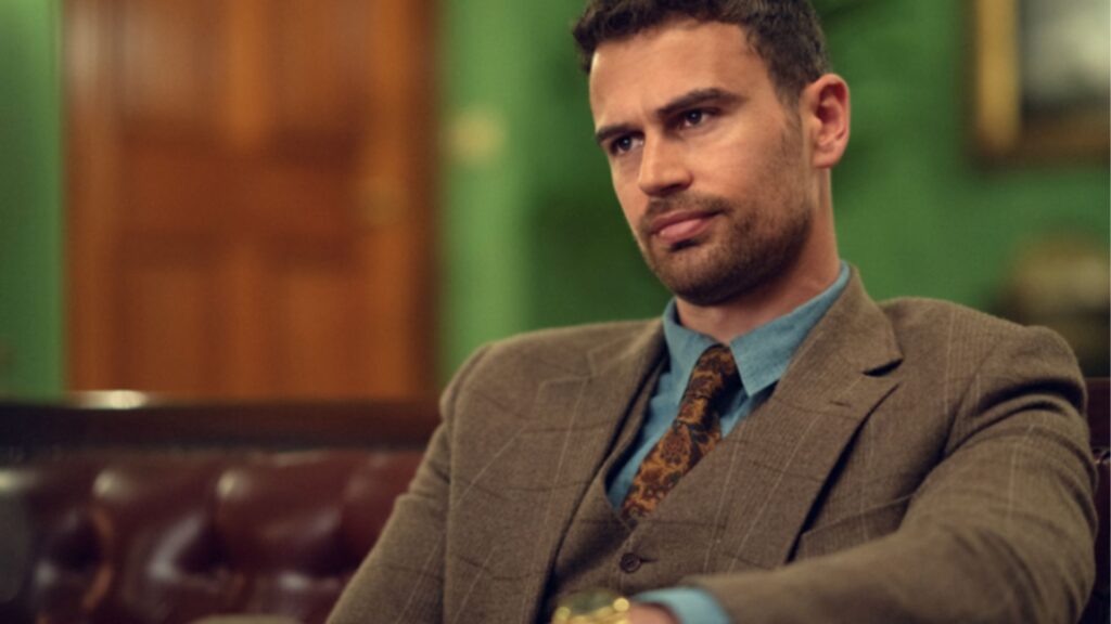 Theo James dans The Gentlemen. // Source : Netflix