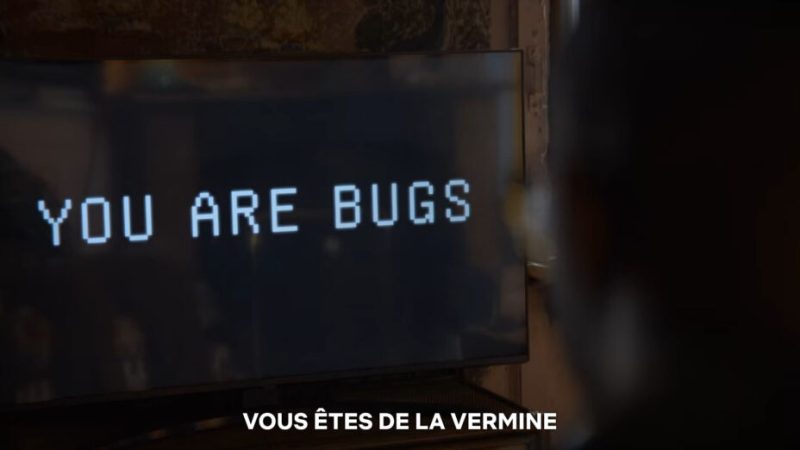 « Vous êtes de la vermine » : pourquoi Netflix a affiché cette phrase partout dans le monde