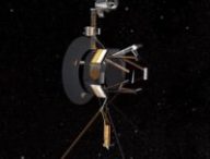 Vue d'artiste d'une sonde Voyager. // Source : Capture YouTube Nasa JPL
