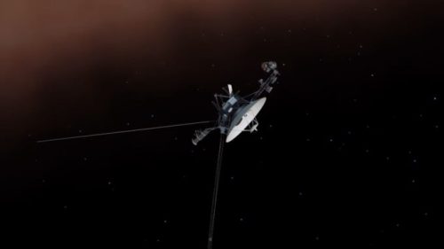 Une sonde Voyager. // Source : Capture YouTube Nasa JPL