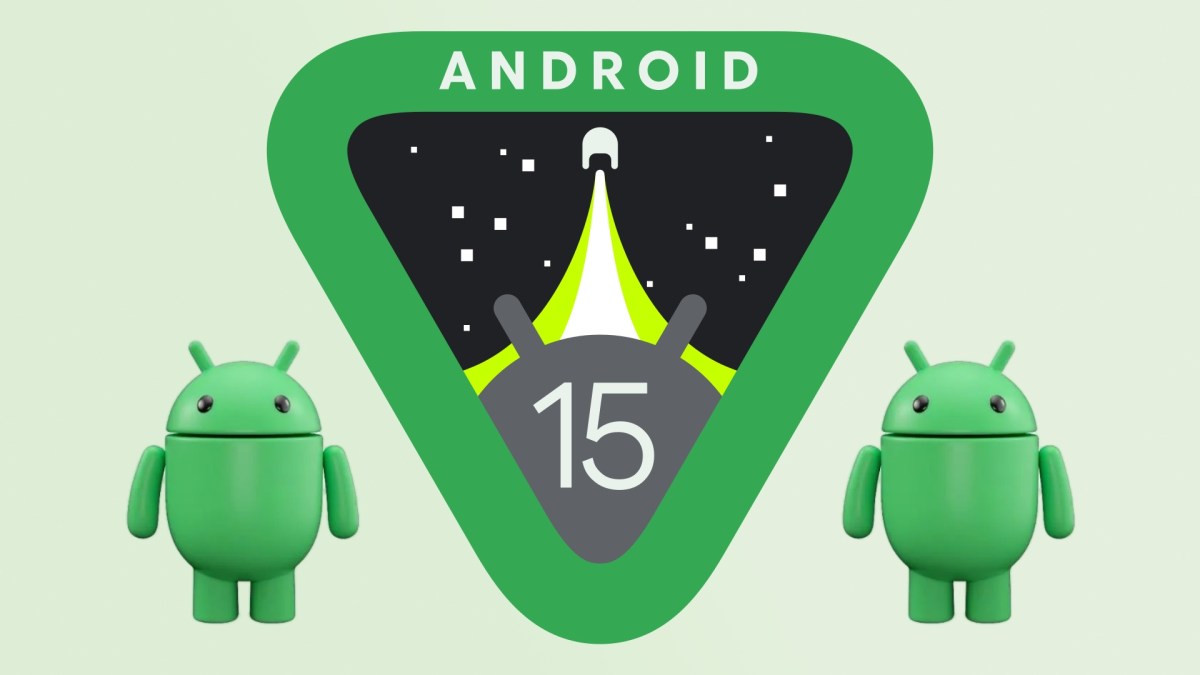 Le logo d'Android 15. // Source : Numerama