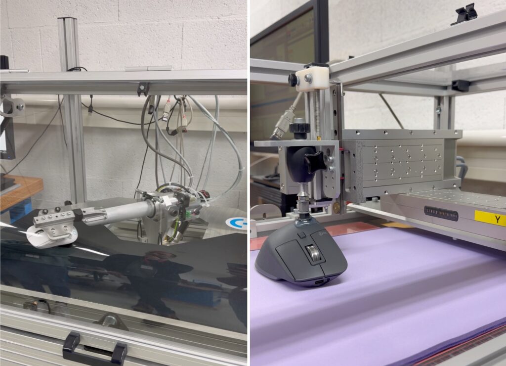 Robotic arms torture mice to test their limits.  // Source: Numerama