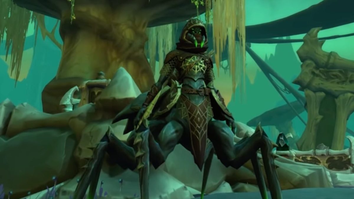 Les araignées dans WoW // Source : Capture YouTube