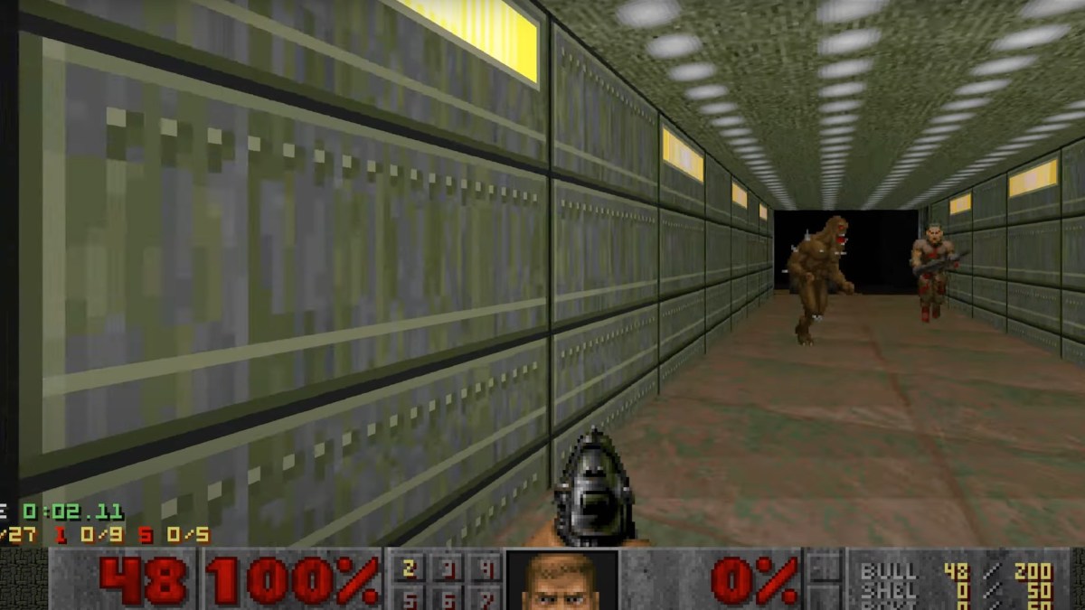 Un record battu dans Doom 2 // Source : Capture YouTube