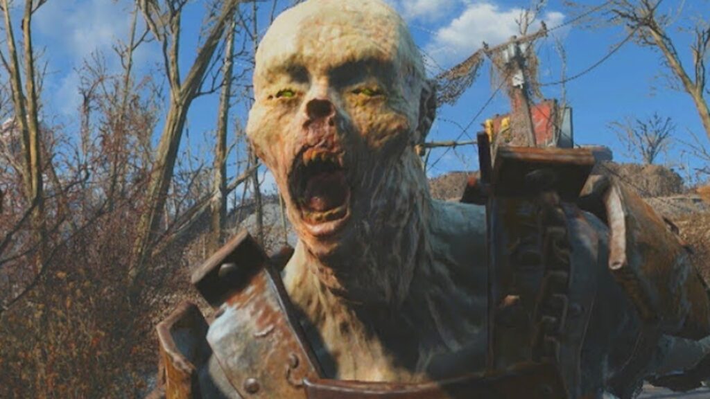 A ghoul in the video game // Source: YouTube screenshot