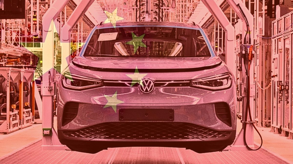 Le groupe Volkswagen a été espionné par la Chine pendant 5 ans. // Source : Volkswagen / montage Numerama