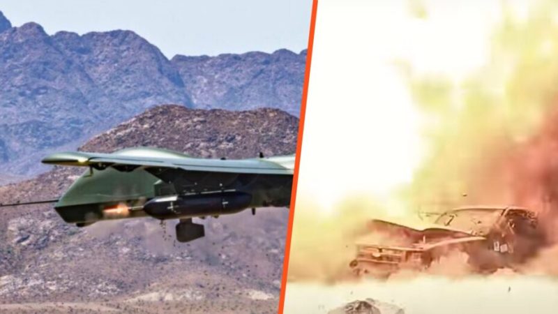 3 000 coups par minute : ce drone américain embarque deux mitrailleuses rotatives