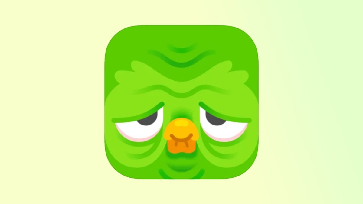 Le nouveau logo de Duolingo.  // Source : Numerama