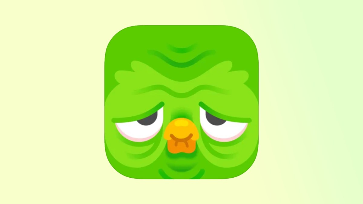 Le nouveau logo de Duolingo.  // Source : Numerama