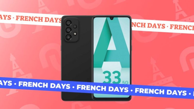 Galaxy A33 5G : ce smartphone de Samsung est un super deal pendant les French Days