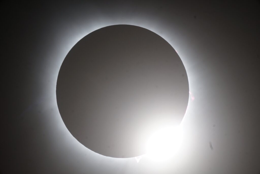 L'éclipse vue depuis l'Arizona // Source : Andrew McCarthy