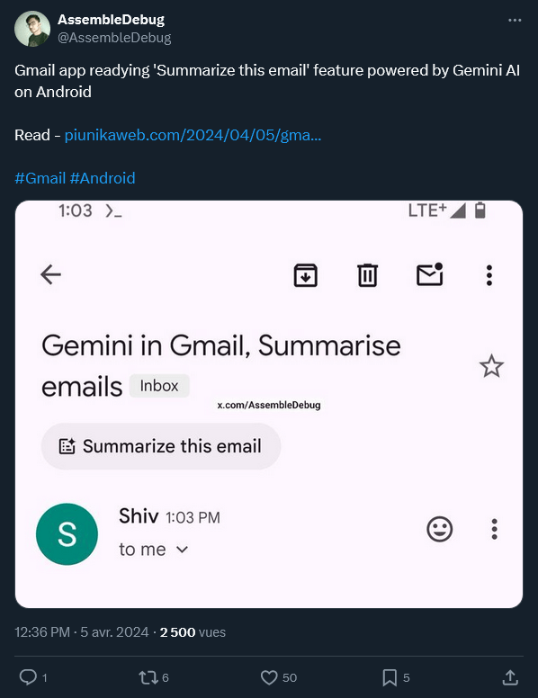 Gmail IA
