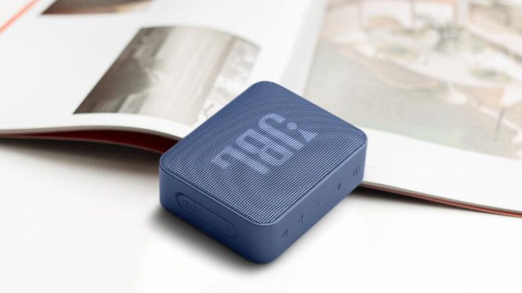 The JBL GO Essential is a small Bluetooth speaker // Source: JBL
