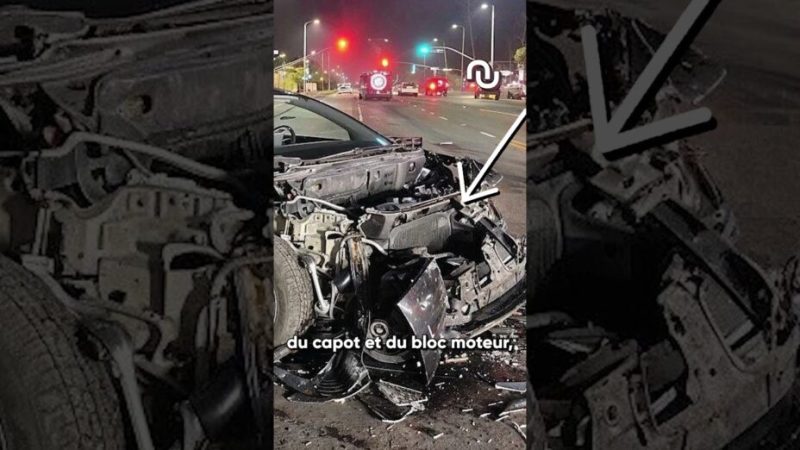 Cet accident de voiture Tesla n’a jamais eu lieu