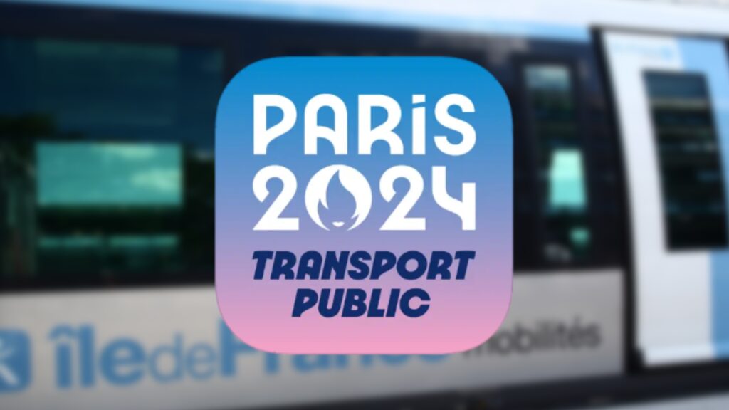 Le logo de l'appli Transport Public Paris 2024 // Source : Numerama