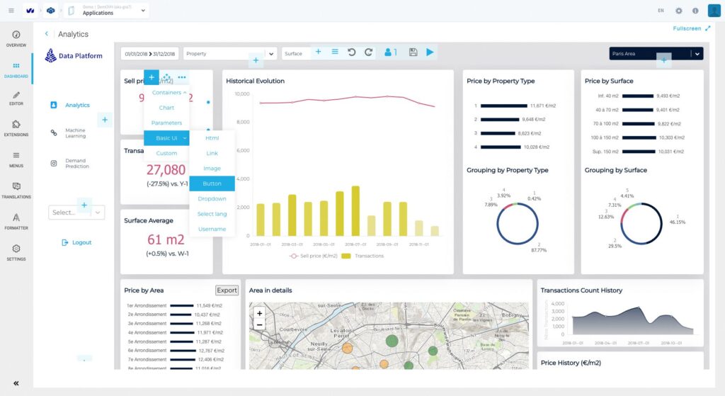 OVHcloud Data Platform centralise toutes les ressources et applications nécessaires pour réaliser vos projets // Source : OVHcloud