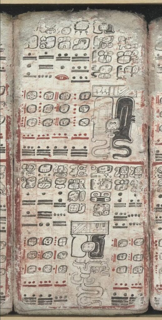 Panneaux d’éclipse dans le Codex de Dresde