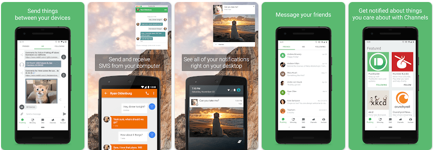 Interagissez avec votre smartphone directement depuis votre PC avec PushBullet