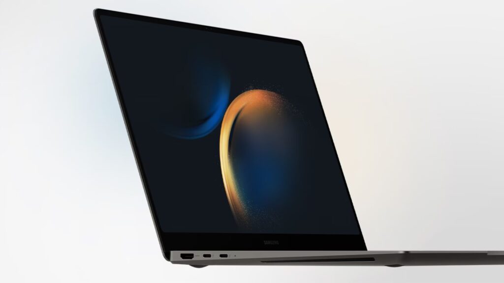 The Galaxy Book 3 Pro is a thin and elegant ultraportable // Source: Samsung
