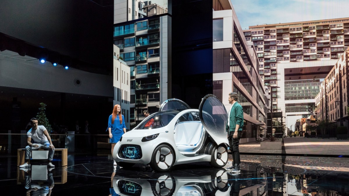 Concept Smart de 2017 au salon de Francfort  // Source : Smart