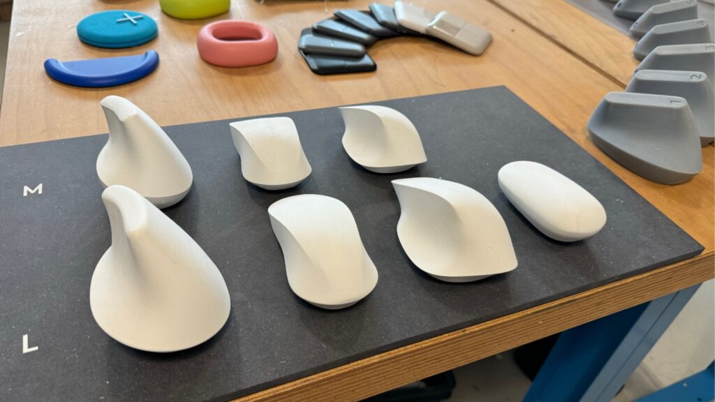 Foam mice, Logitech's secret.  // Source: Numerama