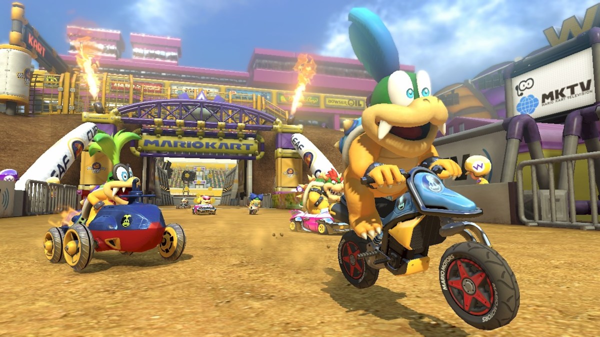 Mario Kart 8 sur Wii U // Source : Nintendo