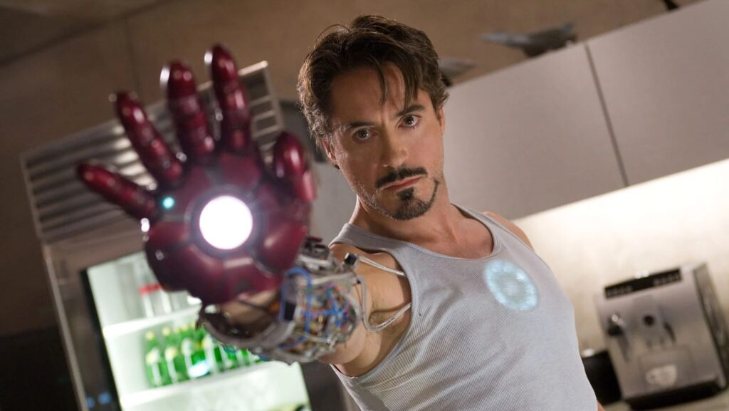 Robert Downey Jr. in Iron Man // Source: Marvel Studios