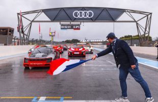 Départ des Audi e-tron endurance experience  // Source : Audi - Laurent Gayral / Rémi Chaillaud