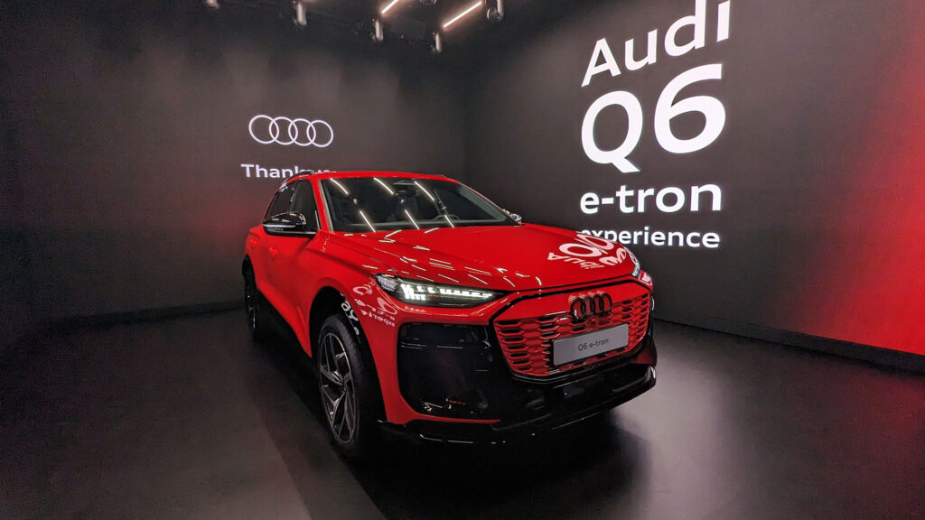 Audi Q6 e-tron // Source : Raphaelle Baut