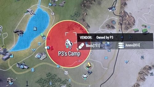 La base de Phil Spencer dans Fallout 76 // Source : Capture Twitter