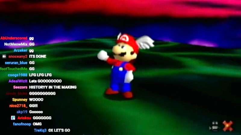 Peut-on terminer Super Mario 64 sans jamais sauter ?