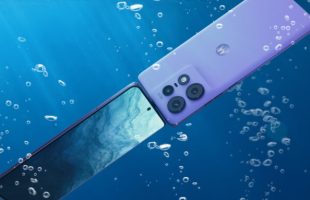 Un smartphone qui n'a pas peur de l'eau // Source : Motorola