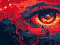 La Chine a mené une campagne d'espionnage contre plusieurs en mer de Chine méridionale. // Source : Numerama avec Midjourney