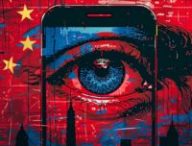La Chine est accusée de cyberespionnage par le Royaume-Uni.  // Source : Numerama avec Midjourney