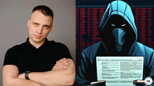 Le leader des hackers de Lockbit nie les déclarations du FBI. // Source : Numerama avec Midjourney